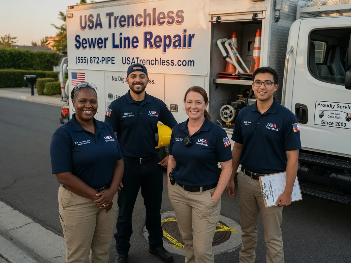 Sewer Line Repair company in Walnut, IL